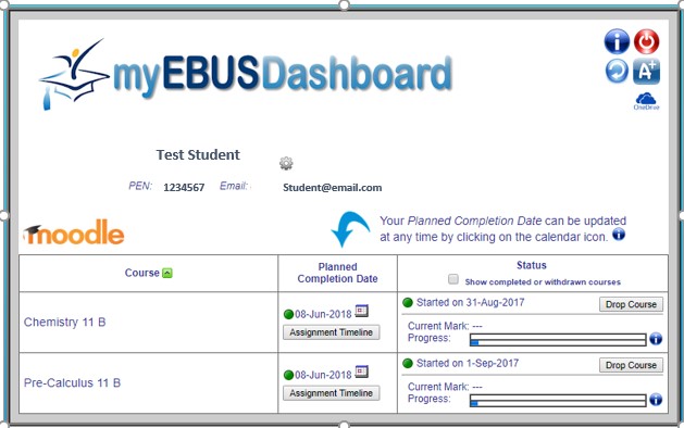 EBUS Dashoboard